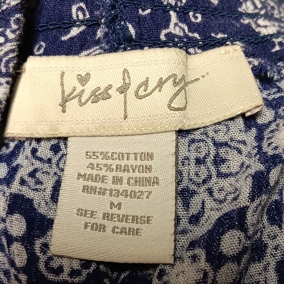 Kiss and cry palazzo boho Pants Women's size M - Picture 5 of 6